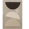 Tapis crème/anthracite 120x170