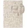Benuta Tapis à poils longs crème/beige 200x290