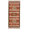 benuta Kelim tissé à la main multicouleur/rouge 80x200