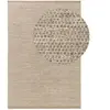 Tapis de laine taupe 170x240