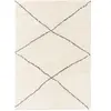 Benuta Tapis à poils longs crème 140x200