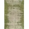 Benuta Tapis tissé à plat vert 195x285