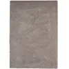 benuta Tapis Shaggy à Poils Longs Swirls Gris 120X170 Cm - Tapis Doux pour Salon