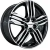 Jante Aluminium Ronal 17 Pouces Noir Brillant Face Polie