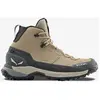 Salewa - Women's Puez Leather Mid PTX - Chaussures de randonnée taille 4,5, beige/gris