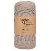 Corde de Coton Recyclé Macramé Anchor Crafty Fine Metallic - 250gr - A...