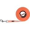 TRIXIE Easy Life Laisse à Pister, réfléchissant, M XL: 10 m/17 mm, Orange - 207323