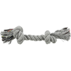1 corde (L 26 cm) gris Trixie Corde à noeuds multicolore pour chien