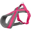 Trixie Premium Touring Harnais - L: 60-90 Cm/25 Mm, Fushia