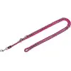 Trixie Cavo Laisse Réglable - S-M: 2,00 M/Ø 12 Mm, Fushia/Gris Graphite