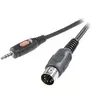 Câble de raccordement audio [1x diode mâle 5 pôles (DIN) - 1x Jack mâl...