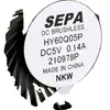 SEPA HY60Q05PSE04A Ventilateur radial 5 V/DC 4.1 m³/h (L x l x H) 60.9 x 5 x 56.4 mm