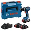 Perceuse-visseuse à percussion sans fil gsb 18V-65 Bosch 3x 4,0 AhProC...