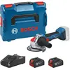 Meuleuse d'angle Bosch Professional GWX 18V-8 18V 125 mm avec 2x4,0Ah