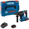 Marteau perforateur sans fil gbh 18V-24 c Bosch 2x5,0 Ah + chargeur) en l-boxx