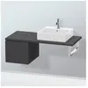 Duravit L-Cube Meuble latéral, 1 tiroir, LC583108080,