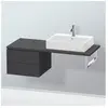 Duravit L-Cube Meuble latéral, 2 tiroirs, LC583708080,