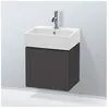 Duravit L-Cube Meuble sous-vasque, 1 porte, LC6245R8080,