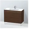 Duravit Vero Air Vasque avec meuble bas L-Cube, 2 tiroirs, LC6938O6969,