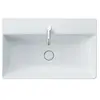 Duravit DuraSquare lavabo, 80x47cm, 1 trou pour robinet, sans