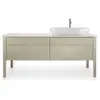 Duravit Luv - Vasque 80x40 cm, DuraCeram, avec WonderGliss, blanc alpin 03798000001