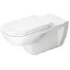 Duravit D-Code Cuvette suspendue Vital version rehaussée et allongée, 2228092000, Vital