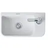 Duravit ME by Starck Lave-mains, trou de robinet à droite, sans