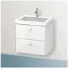 Duravit - Brioso Vasque À Meuble C-bonded Avec Socle Mural