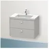 Duravit - Brioso Meuble Lavabo C-collé Avec Sous-construction