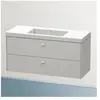 Brioso Meuble Vasque C-bonded Avec Socle Mural 120,0x48,0 - Duravit