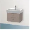 Duravit Brioso Meuble sous-vasque, 2 tiroirs, BR415404343,