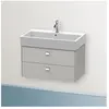 Duravit Brioso Meuble sous-vasque, 2 tiroirs, BR415501007,
