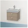 Duravit Brioso Meuble sous-vasque, 2 tiroirs, BR415301075,