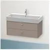 Duravit Brioso Meuble sous-vasque, 2 tiroirs, BR415604343,