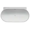 Duravit Luv Baignoire semi-îlot, avec tablier, 700433000000000,