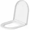 Duravit - me by Starck Abattant wc Blanc Brillant Mat 374x438x51 mm - 0020192600