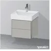 Duravit XSquare Meuble sous-vasque, 2 tiroirs, XS416000707,