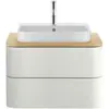 Lavabo - DURAVIT - Happy D.2 Plus - 500x400 mm - Blanc Alpin - Montage inclus
