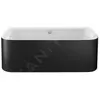 Duravit Happy D.2 Baignoire semi-îlot, avec tablier, 700451800000000,