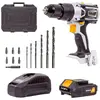 Batavia Perceuse à percussion Brushless 18V sans fil - Set complet avec batterie 2.0Ah et chargeur