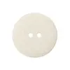 Non communiqué Bouton Coton/polyester 2 trous 18mm X3 - Prym(...) - Creme Ecru