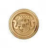 Non communiqué Boutons Blason en métal à queue 20mm X2 - Prym(...) - Or Jaune
