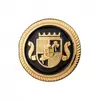Non communiqué Boutons Blason en métal à queue OR/NOIR 20mm X2 - Prym(...) - Jaune