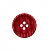 Bouton bois rayé 4 trous 12 à 25mm - Prym 25mm Bordeaux - 25mm Bordeau...