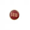 Bouton à rayures en métal 10mm à queue - Prym Bordeaux/or Rouge - Bord...
