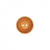 Bouton polyester et bois 2 trous 23mm - Prym Moutarde Jaune - Moutarde...