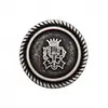 Boutons métal armoirie à queue 20mm X2 - Prym Argent Vieilli gris - Ar...
