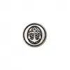 Prym Bouton métal à queue ancre marine 14mm X3 - Argent Vieilli gris -...