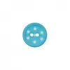 Boutons étoiles polyester 2 trous 12mm X3 - Prym Turquoise Bleu - Turq...