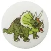 Prym Boutons Dinosaure polyester à queue 15mm X3 -(...) - Triceratops Blanc